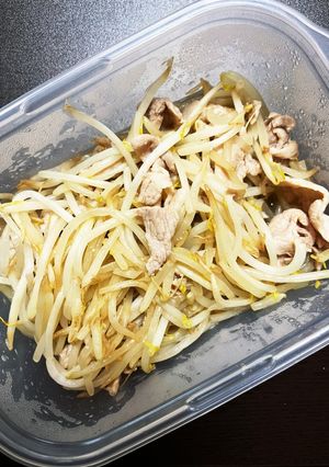 簡単豚肉ともやし炒め-レシピのメイン写真