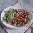 豚ロース薄切り肉+キャベツのオイル炒め