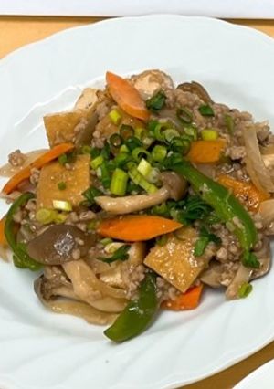 野菜たっぷり厚揚げ麻婆-レシピのメイン写真