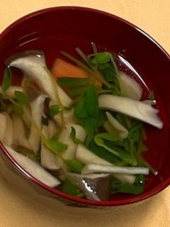 豆苗スープ-レシピのメイン写真