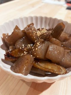 ごぼうと蒟蒻のこってりこてこて炒め煮-レシピのメイン写真