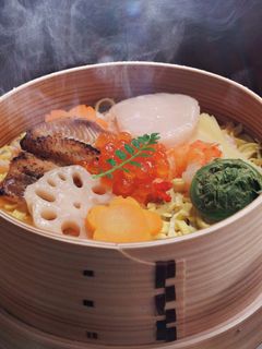 干しえびたっぷり筍あったか蒸し寿司-レシピのメイン写真