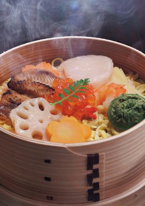 干しえびたっぷり筍あったか蒸し寿司-レシピのメイン写真