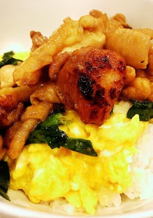 彩り鮮やか、てりたま丼-レシピのメイン写真