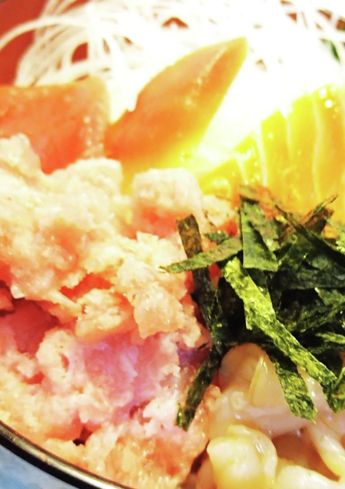 簡単　大盛り海鮮丼　夜ご飯(^^)-レシピのメイン写真