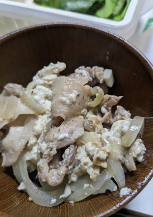 ZEPPIN★豚肉と豆腐の旨々丼-レシピのメイン写真
