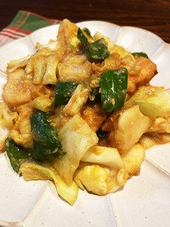 鶏胸肉の味噌マヨ炒め-レシピのメイン写真