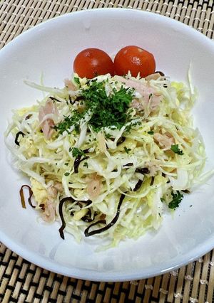 塩こんツナたまサラダ-レシピのメイン写真