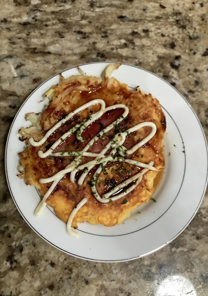 簡単お好み焼き(冷凍して作り置きも)-レシピのメイン写真