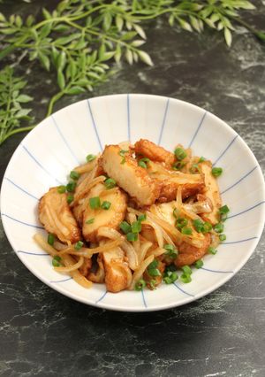 おでんリメイク！揚げもの生姜焼き-レシピのメイン写真