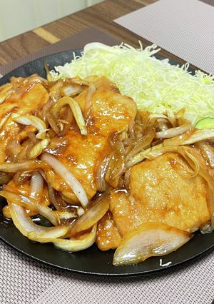 大ボリューミーな豚の生姜焼き♡3/25-レシピのメイン写真
