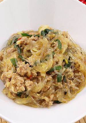 レンジで10分！容器1つで麻婆春雨-レシピのメイン写真