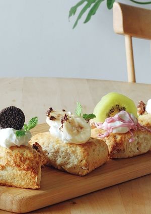 韓国スコーン☆バナナホットケーキミックス-レシピのメイン写真