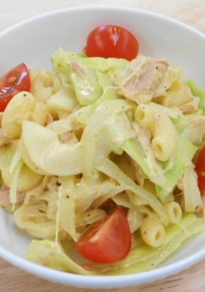 【野菜】カレー風味のマカロニサラダ-レシピのメイン写真