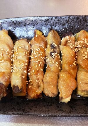 茄子の豚肉巻き-レシピのメイン写真
