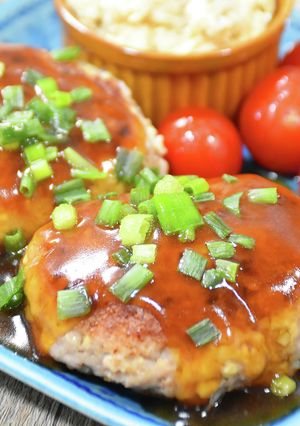 あっさりだれのお豆腐ハンバーグ-レシピのメイン写真