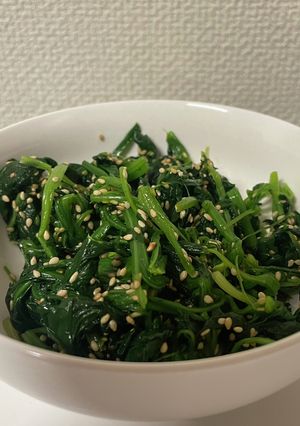 ほうれん草のごま和え-レシピのメイン写真