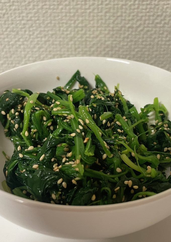 ほうれん草のごま和え-レシピのメイン写真