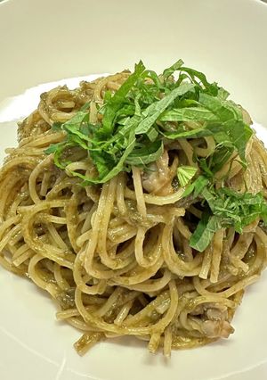 レンチンパスタ③海苔パスタ(身内専用)-レシピのメイン写真