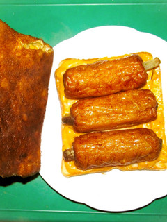 「ごぼう天チーズ卵サンド」-レシピのメイン写真