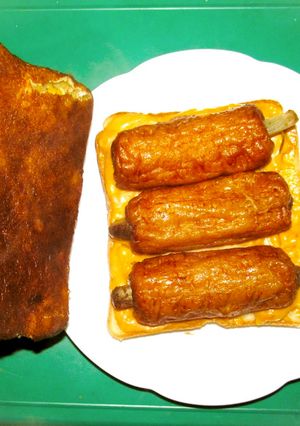 「ごぼう天チーズ卵サンド」-レシピのメイン写真