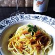 からすみ とヤーコンのパスタ