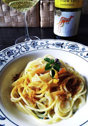 からすみ とヤーコンのパスタ-レシピのメイン写真