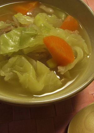 野菜たっぷりコンソメミルクスープ。-レシピのメイン写真