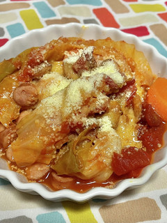 超簡単☆キャベとま煮♪♪-レシピのメイン写真