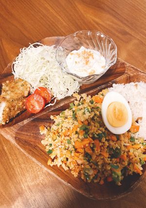 大豆肉が売ってない時は高野豆腐ガパオ-レシピのメイン写真