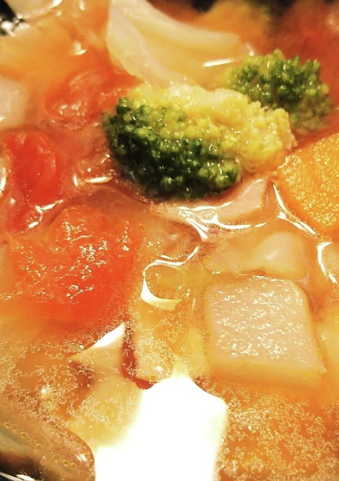 野菜たっぷり　トマトスープ　簡単-レシピのメイン写真