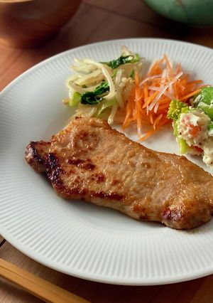 ＊豚肉の味噌漬け焼き＊-レシピのメイン写真