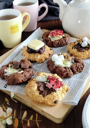 HMと豆腐で簡単☆韓国風スコーン。-レシピのメイン写真