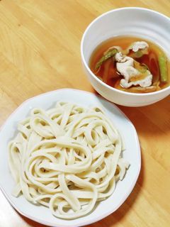 武蔵野肉汁うどんつけ麺-レシピのメイン写真