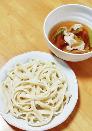 武蔵野肉汁うどんつけ麺-レシピのメイン写真