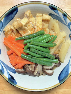 お得な油揚げと人参とジャガ芋のうま煮-レシピのメイン写真
