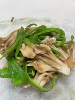 スピード副菜舞茸ピーマン-レシピのメイン写真