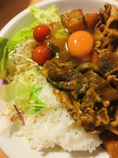 市販カレー●きのこ&ポークカレー-レシピのメイン写真