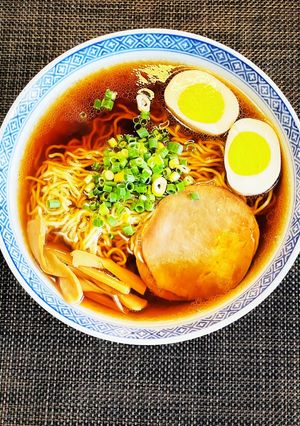 本格的、シンプルな醤油ラーメン-レシピのメイン写真