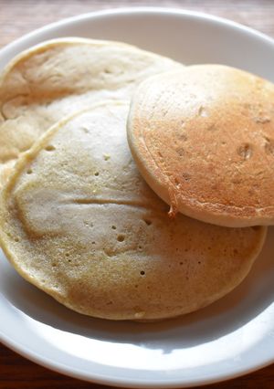 米粉とそば粉のパンケーキ-レシピのメイン写真