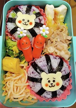 簡単おにぎり弁当！-レシピのメイン写真