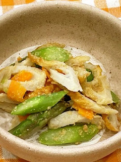アスパラガスのごま酢和え-レシピのメイン写真