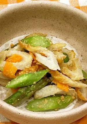 アスパラガスのごま酢和え-レシピのメイン写真