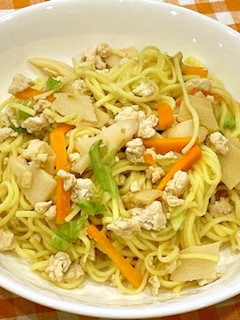たけのこ入り塩焼きそば-レシピのメイン写真