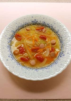 春キャベツのコンソメスープ-レシピのメイン写真