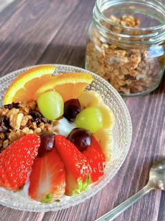 オートミールで☆グリークヨーグルトボウル-レシピのメイン写真