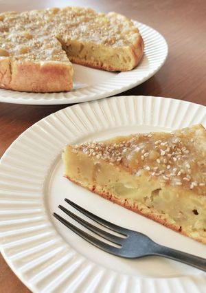 さつまいもとごまのケーキ QC-レシピのメイン写真