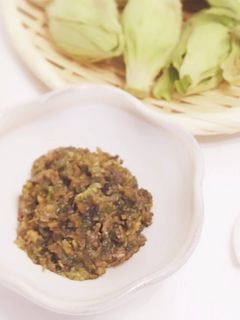 ふき味噌 〜手作りふきのとう味噌〜-レシピのメイン写真
