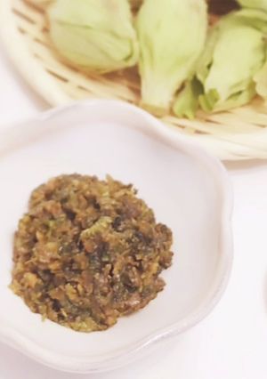 ふき味噌　〜手作りふきのとう味噌〜-レシピのメイン写真