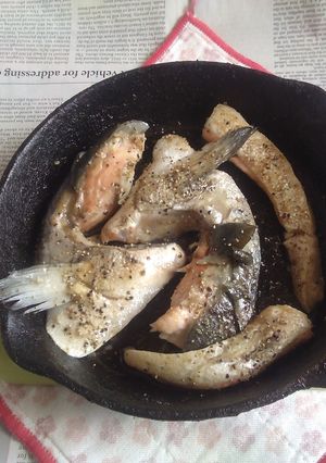 イシスキで銀鮭のアラの焼き鮭V10-レシピのメイン写真